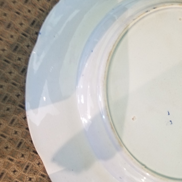 Two Staffordshire Antique Plates. - Picture 4 of 16